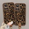 The New Leopard Print Is Suitable for Realme Gtneo3 Mobile Phone Case Creative Female Matte Anti-drop Soft Case
