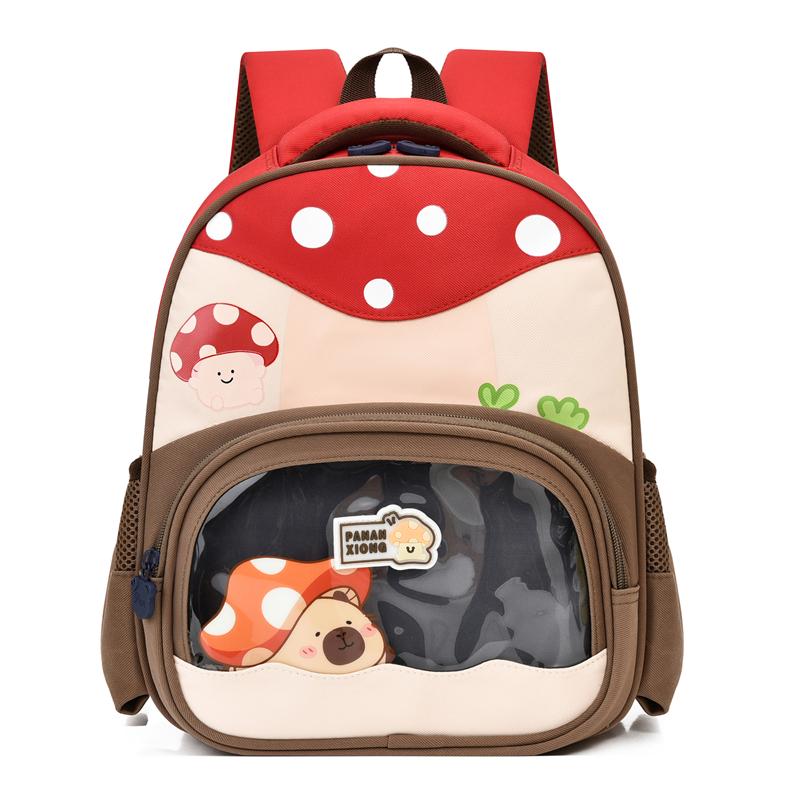 Kindergarten Baby Backpack Children Boys And Girls Light Schoolbag