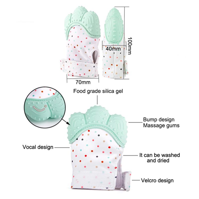 Детские перчатки прорезыватель зубов