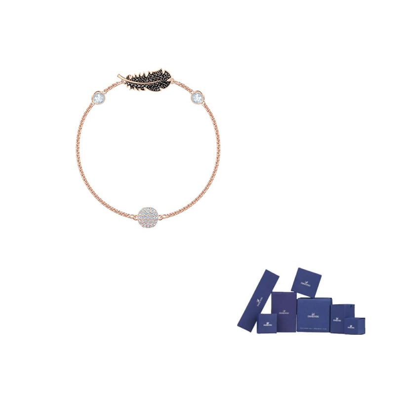 Swarovski Faux Crystal Bracelets Women`s Rose