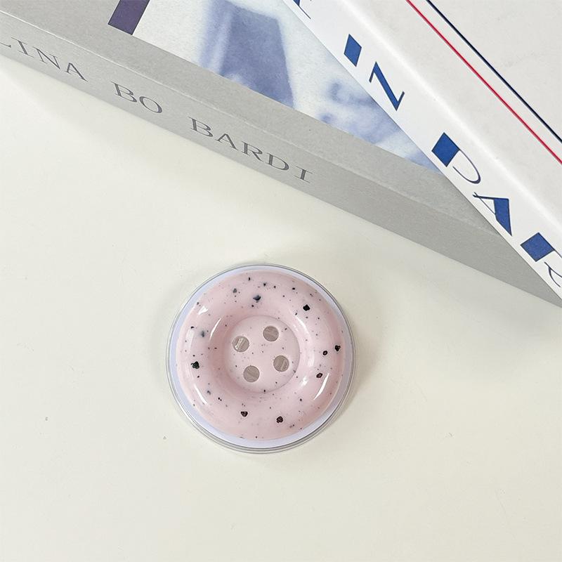 Ink Splashing Button Three-Dimensional Mobile Phone Airbag Bracket Magnetic Suction Telescopic Desktop Folding Bracket Lazy Ring Niche