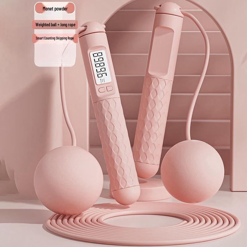 Adjustable Weighted Cordless Jump Rope