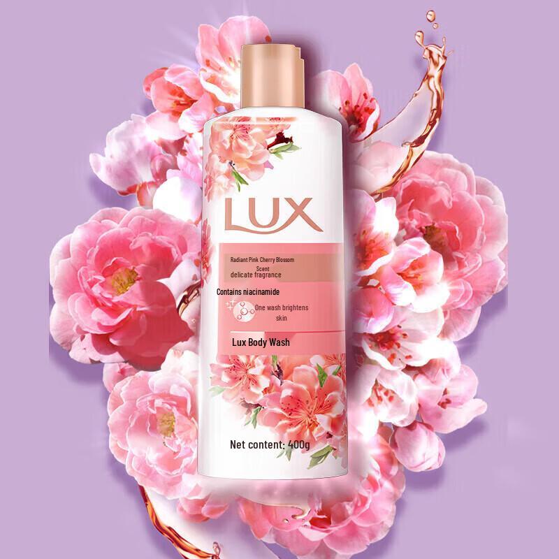 LUX Pink Cherry Blossom Fragrance Shower Gel