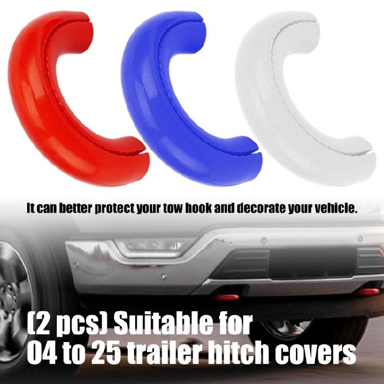 2Pcs Universal Fit Tow Hook Protector Front Tow Hook Cover Set Smooth Tow Hook Cover Protection Suitable for F150
