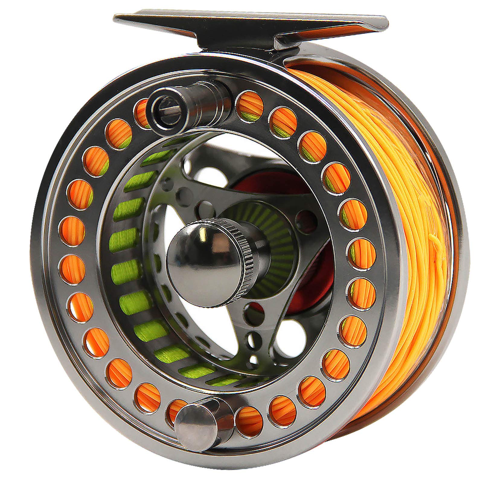 

ANGLER DREAM Fly Fishing Reel Line Combo WF 3WT Fly Reel Preload Fly Line Spool Fly Reel 3/4WT
