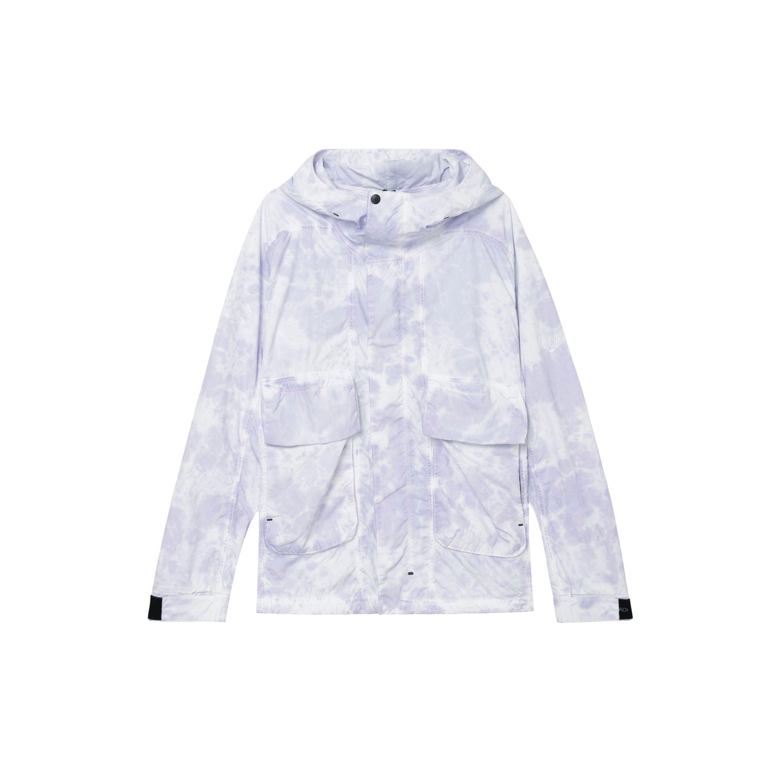 Nike Sportswear Tech Pack Woven Hooded Jacket Indigo Haze White DX0218-519 XXL