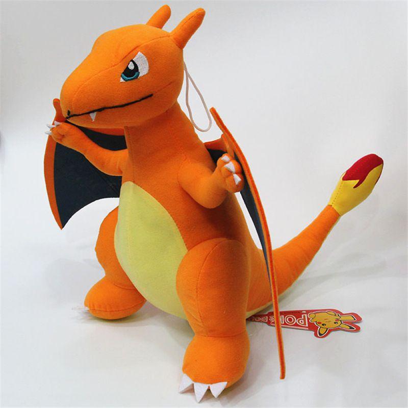 Premium Quality Rare Pokemon Charizard Plush Toy Soft Stuffed Animal Doll 12 Figure