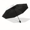 December My Melody Durable Cartoon Folding Umbrella, Portable 3-Fold Compact Umbrella for Men and Women, Suitable for Travel or Daily Use.Y032