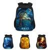 Spacious Godzilla King Of The Monsters Backpack For School Students And Kids