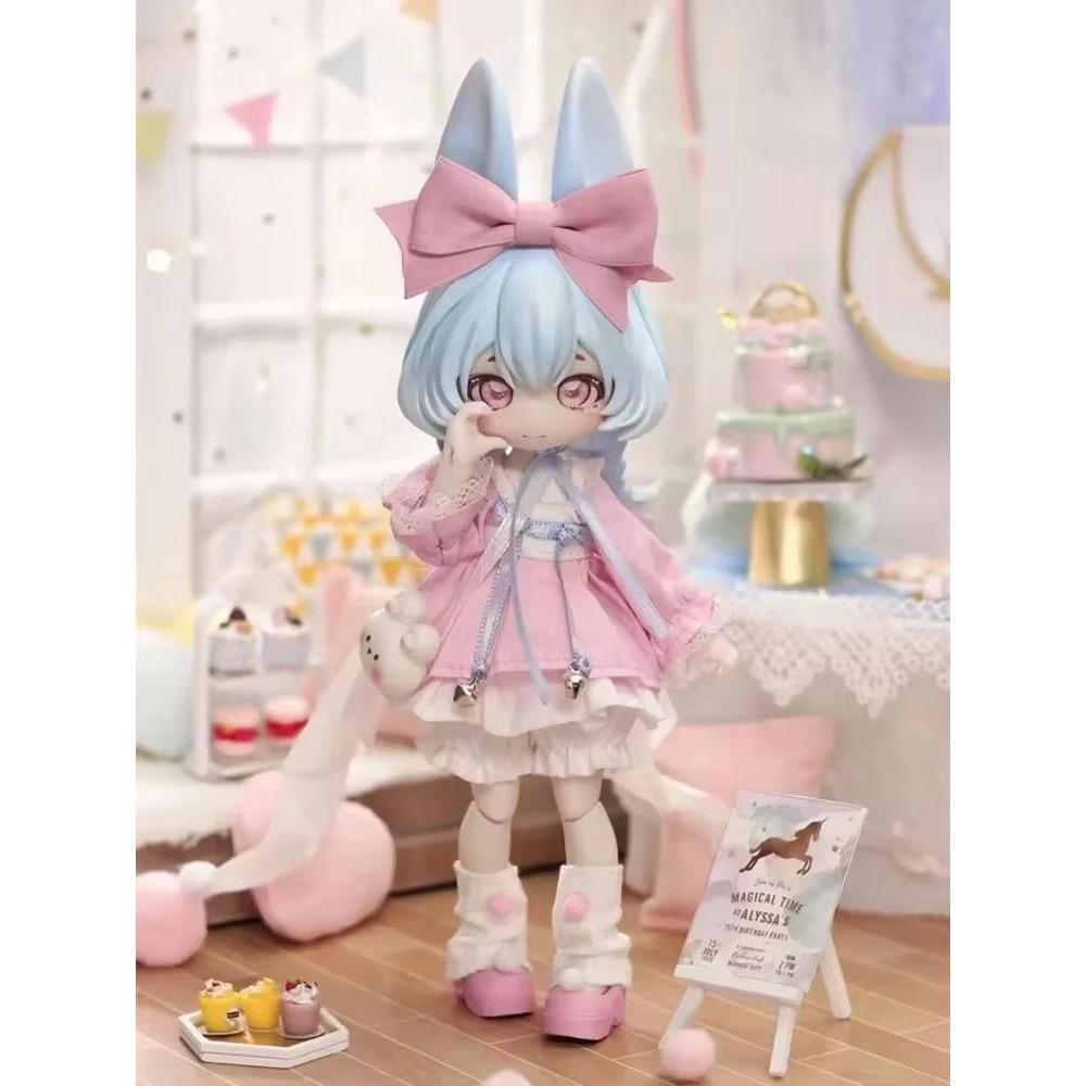 Unessbare Puppen Serie Ob11 1/12 BJD Blind Box Mystery Box Puppen Action Anime Figur Spielzeug Geschenk