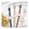 J-AXIS Watch, Small Thin Belt Watch, Water Resistant to 10 ATM, Nickel Free Plating, Delicate Look, Simple, Easy to See, Business, Student, HL281-BE,