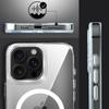 Etui Do Iphone 16 Pro Max Ibizu Crystal Clear Glass Z Magsafe, Szklany Tył 9H, Przeźroczyste