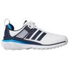 Adidas Adipower 26 Boa Spikeless Comfortable Fit Golf Shoes Men sneaker White Blue JS4139