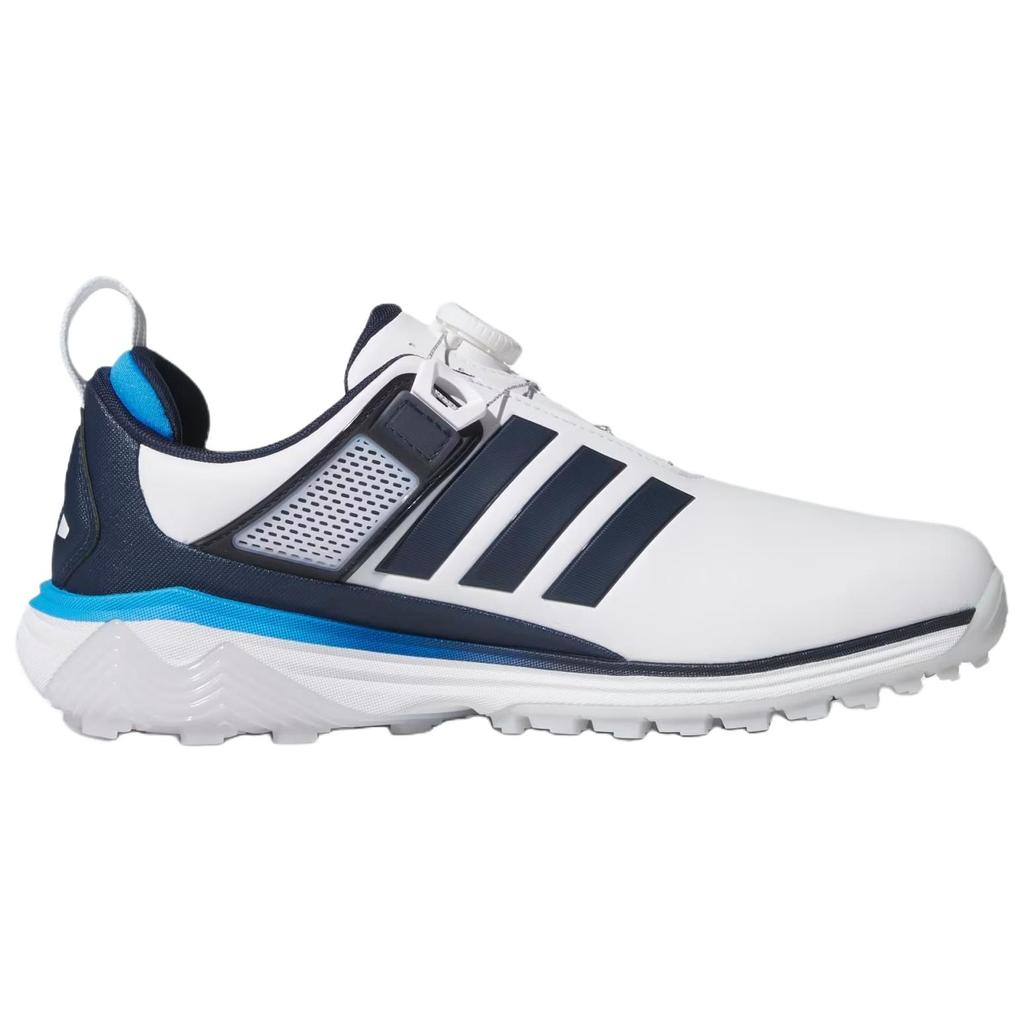 Adidas Adipower 26 Boa Spikeless Comfortable Fit Golf Shoes Men sneaker White Blue JS4139