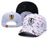 Embroidery Logo Casual Sports Cap F1 Racing Team Baseball Cap For Ferrari Roma Portofino F8 Roma Spider SF90 F430 488 458 812 FF