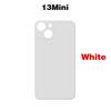 For iPhone 13 Mini Pro Max Big Camera Hole Phone Back Glass Battery Cover Rear Glass Panel Housing Chassis Add 3M Adhesive