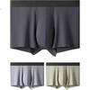 Men's Underwear, Pure Cotton, 10A Antibacterial Silk Gusset, Breathable, High-Elasticity Boxer Briefs, Men's Large Size Square-Cut Underpants