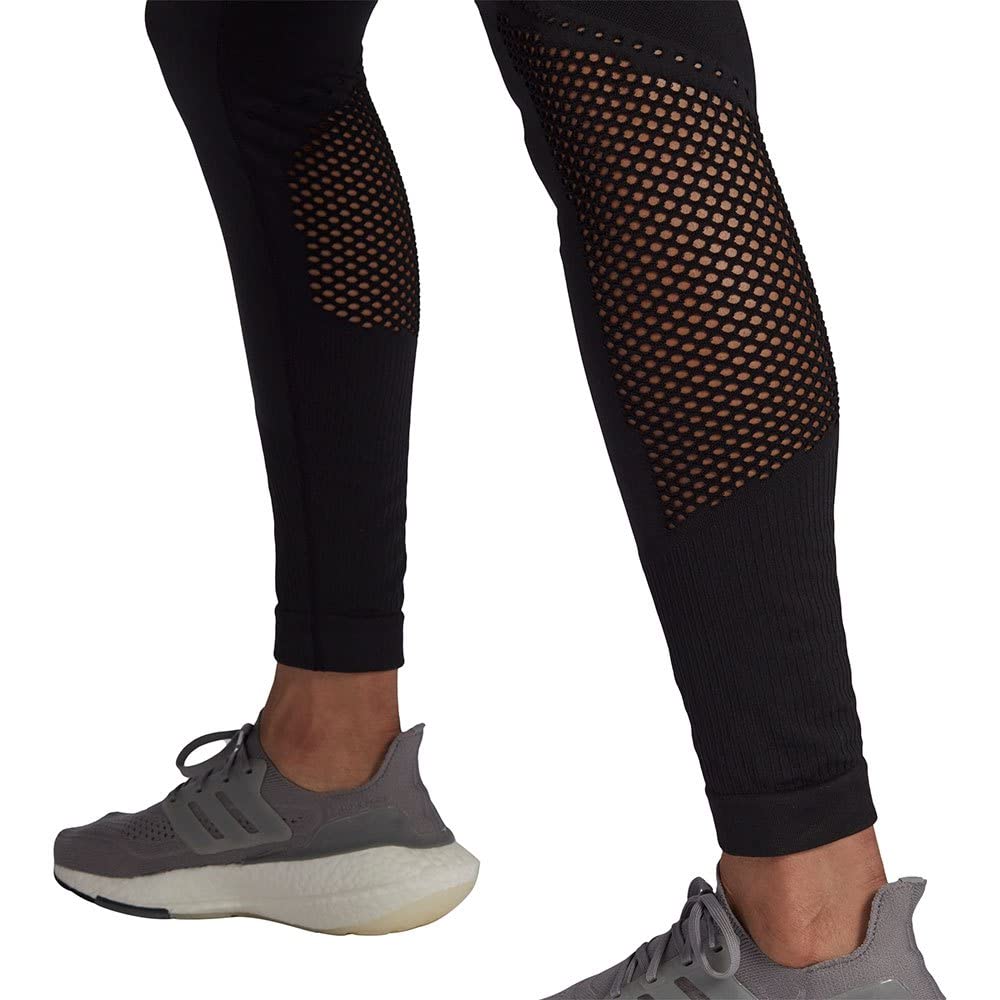 Adidas Running Sports Tights Aero Knit Running Tights SD924 Black M 7/8 Women's (H57769)