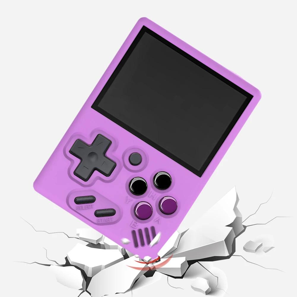 Silicone Protection Skin for MIYOO Soft Case Cover Sleeve Anti-Scratch Non-Slip with Lanyard for MIYOO MINI Plus Game Console