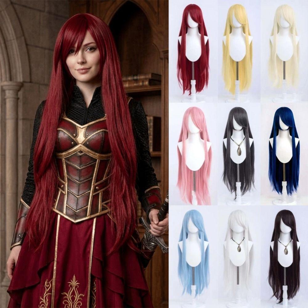 Anime Versatile 39.37inch Handmade Wig Universal Halloween Cosplay Wig for All Kinds of Styling
