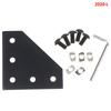 1Pcs T/L Type 5 Hole Joint Board Plate Corner Angle Bracket Connection Joint Strip For 2020 3030 4040 Aluminum Profile
