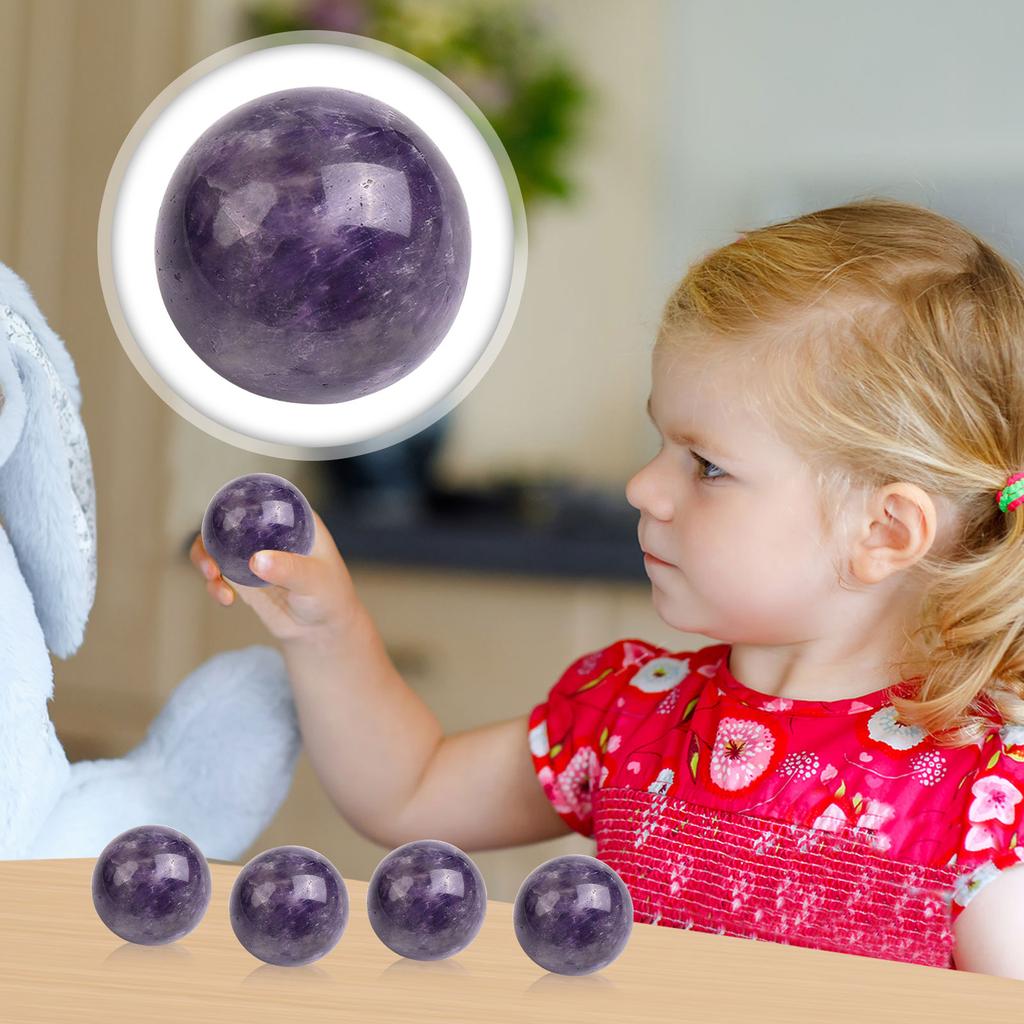 Natural Dreamy Amethyst Ball Amethyst Stone Polished Home Decoration