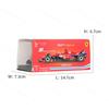 Bburago 1:43 Ferrari SF24 2024 Miami GP F1 Formula Racing Car Static Simulation Diecast Alloy Model Car Acrylic Box