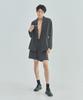 Ladeuedisyeon Roum Shorts_Charcoal