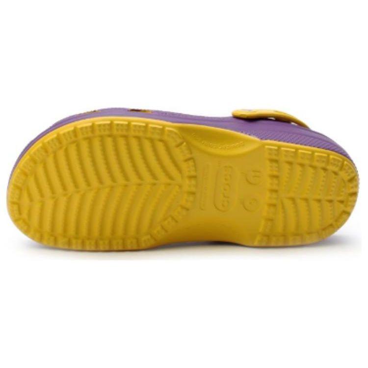 Crocs NBA x Classic Clog Los Angeles Lakers Unisex Sneakers Purple Sunflower 208650-75Y