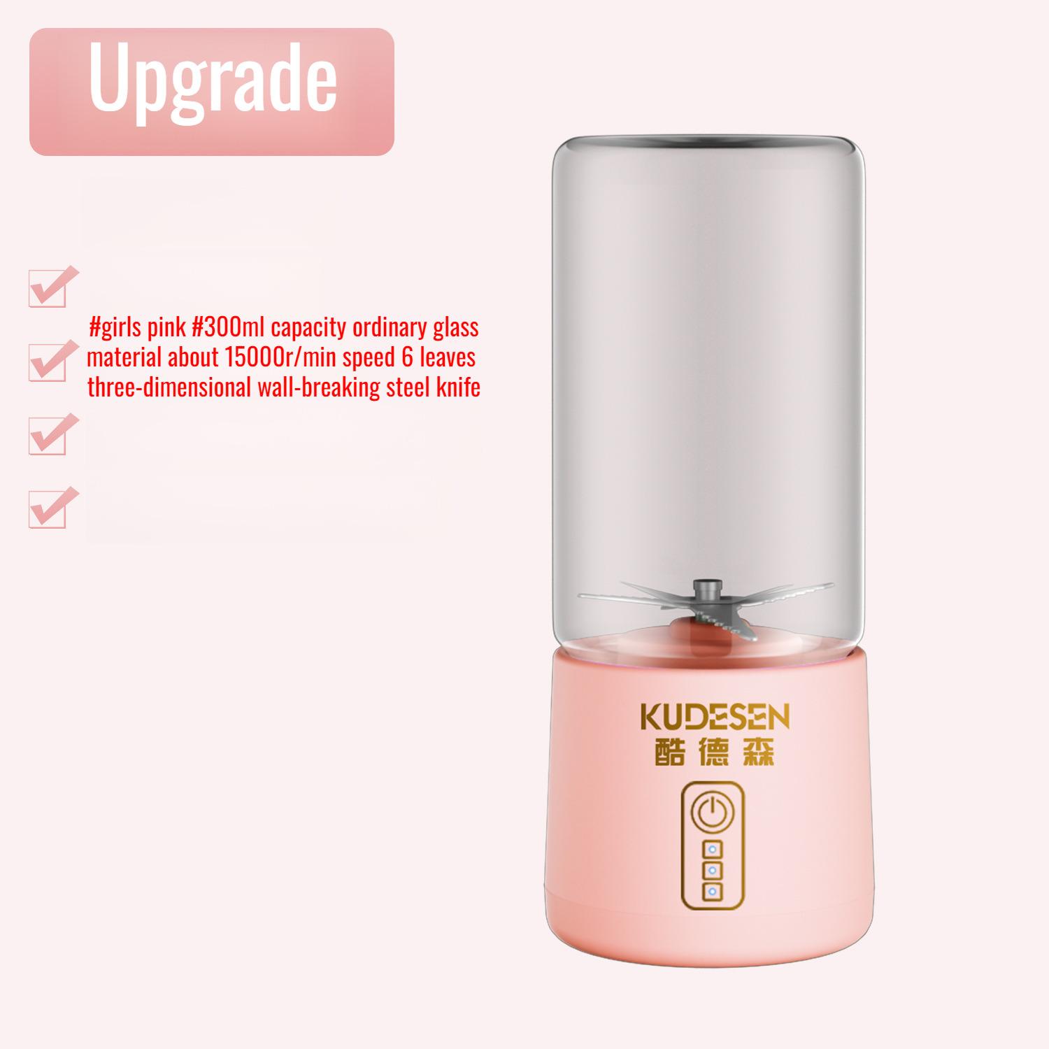 

Портативная соковыжималка Электрическая соковыжималка Блендер USB Мини Фруктовые миксеры Соковыжималка для дробленого льда На открытом воздухе Перезаряжаемая Электрическая машина для фруктового сока