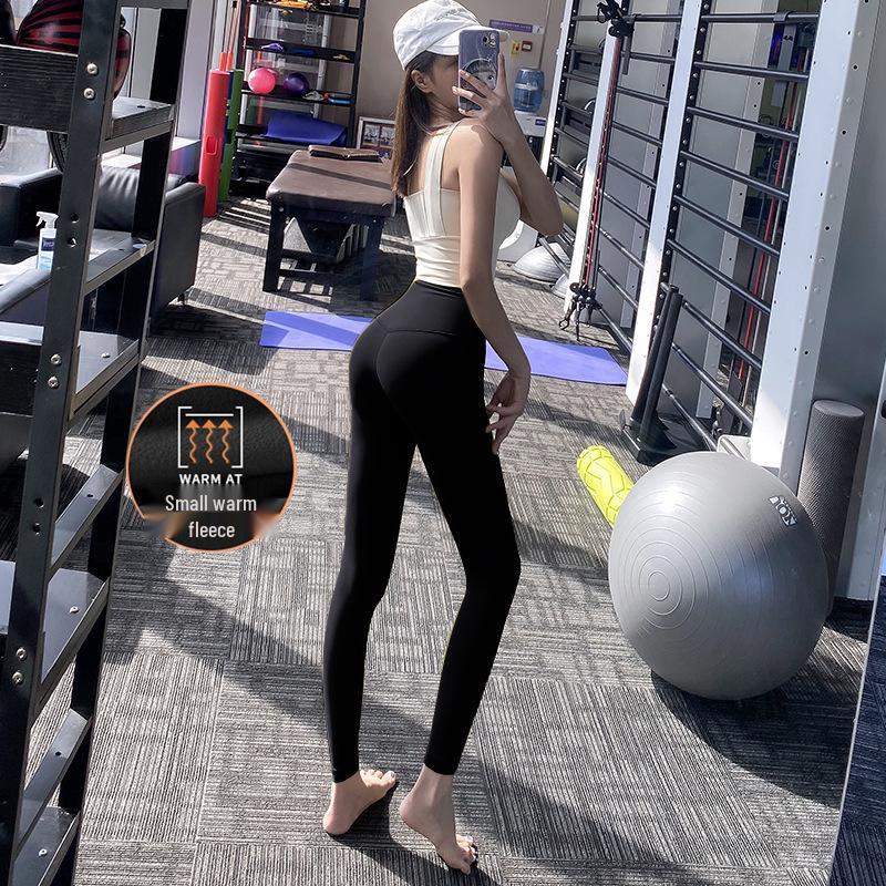 

Plus Velvet Warm Seamless Women s Yoga Pants - Slim Fit, Mid-High Waist, Tummy Control, Butt Lift Long Training Leggings Small