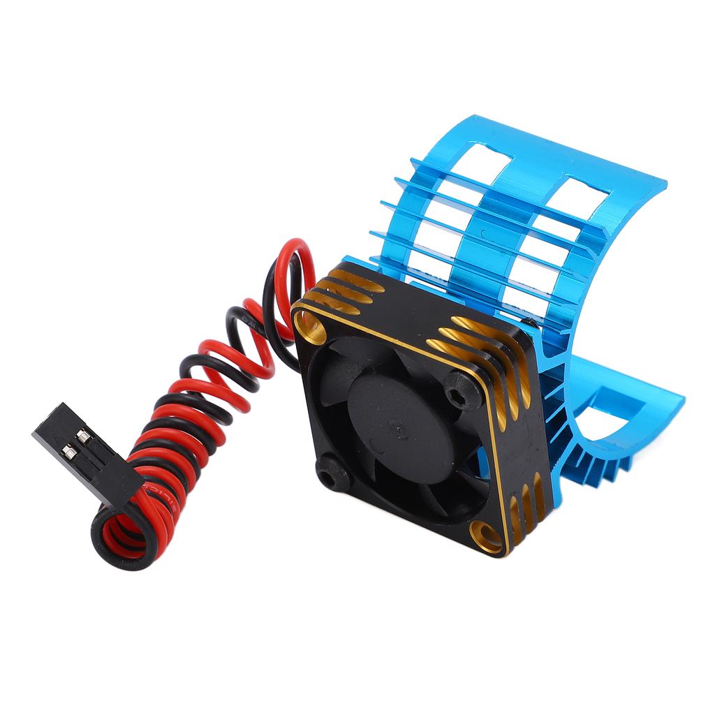 36mm Metal Motor Cooling Fan for 112 110 RC Car 540 550 560 Motor Upgrade PartsBlue