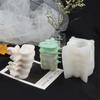 1pc Spine Candle Mold for Halloween Decor Premium Scented Candles 3D Broken Shell Egg Candle Silicon Mould Human Vertebrae Mold