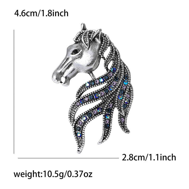 Get Rich Immediately," European and American Fashion, Twelve Zodiac Horse Pins, Accessories, Personalized Brooch with the Meaning of Immediate Success