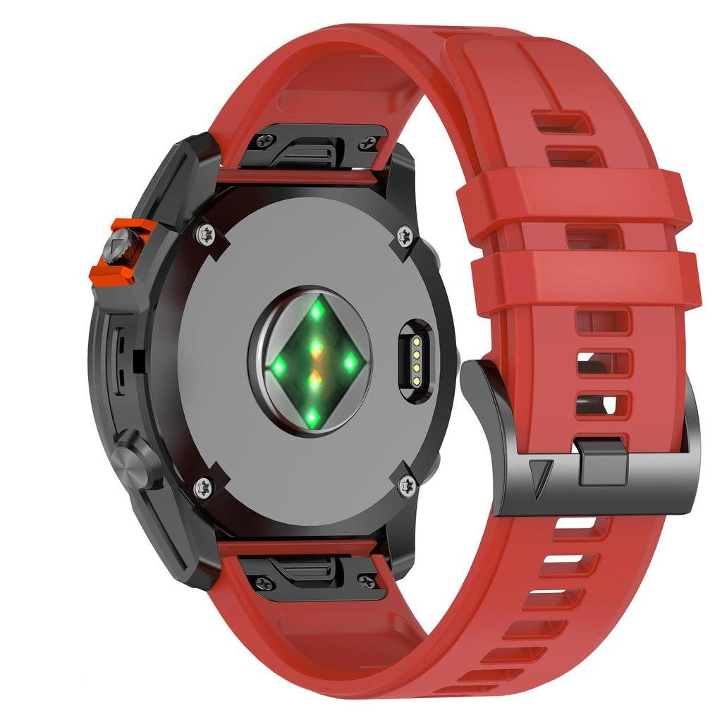 22mm 26mm Silikonarmband für Enduro 3 Tactix Armband für Garmin Fenix 8 E 7 7X Pro 5 5X Plus 6 6X Pro Epix Gen 2 QuickFit Band