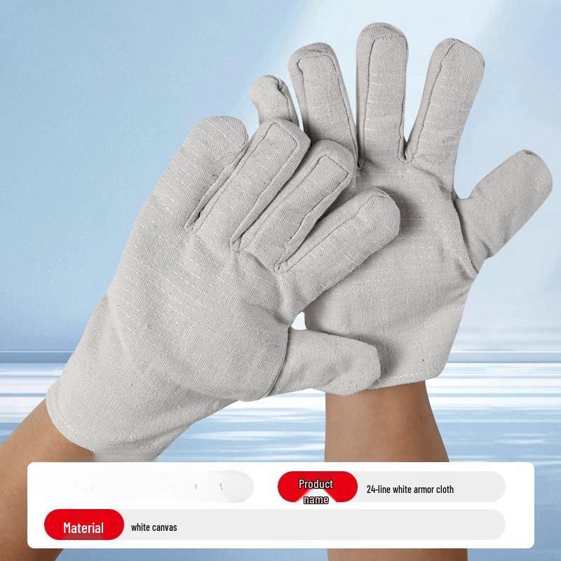 Yipan Thickened Double-Layer Canvas Welding Gloves