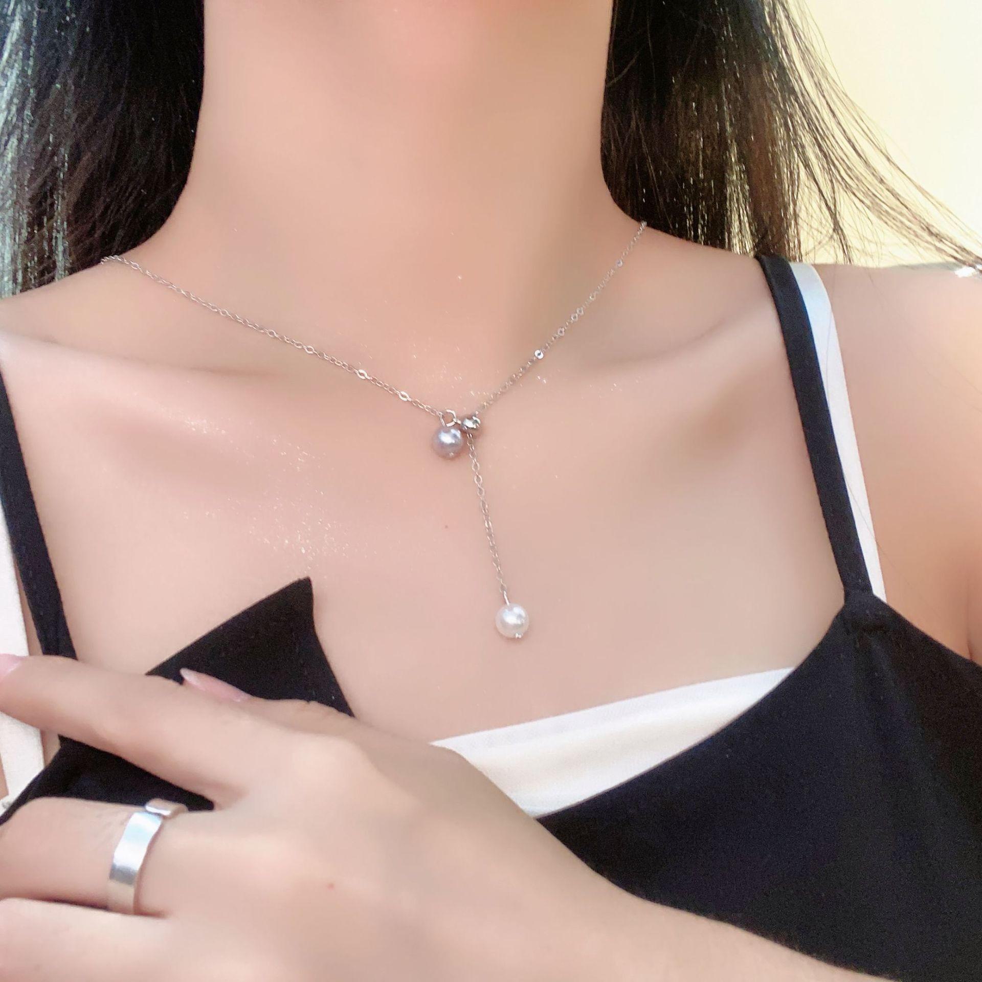 

Двухслойное ожерелье «Бабочка»: Милый и стильный дизайн, высококачественная цепочка на ключицу, модная и универсальная.