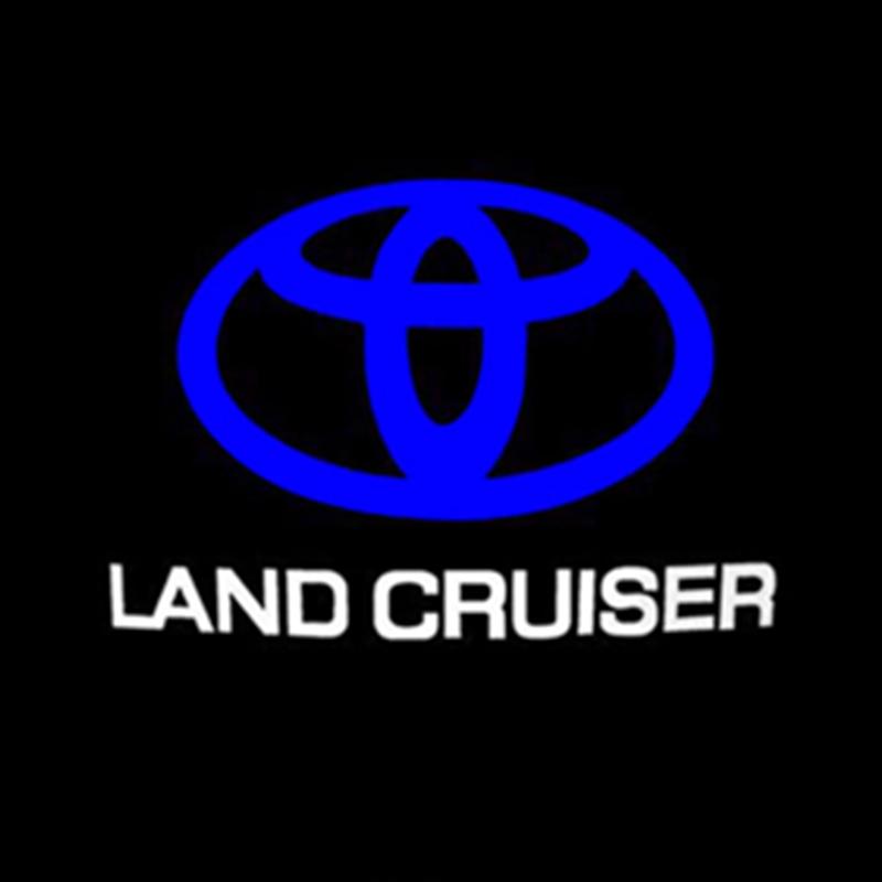 

2PCS For 2007-2022 Toyota Land Cruiser Car Door Welcome Light, Projector Light, Ground Light, Warning Light, Decorative Light