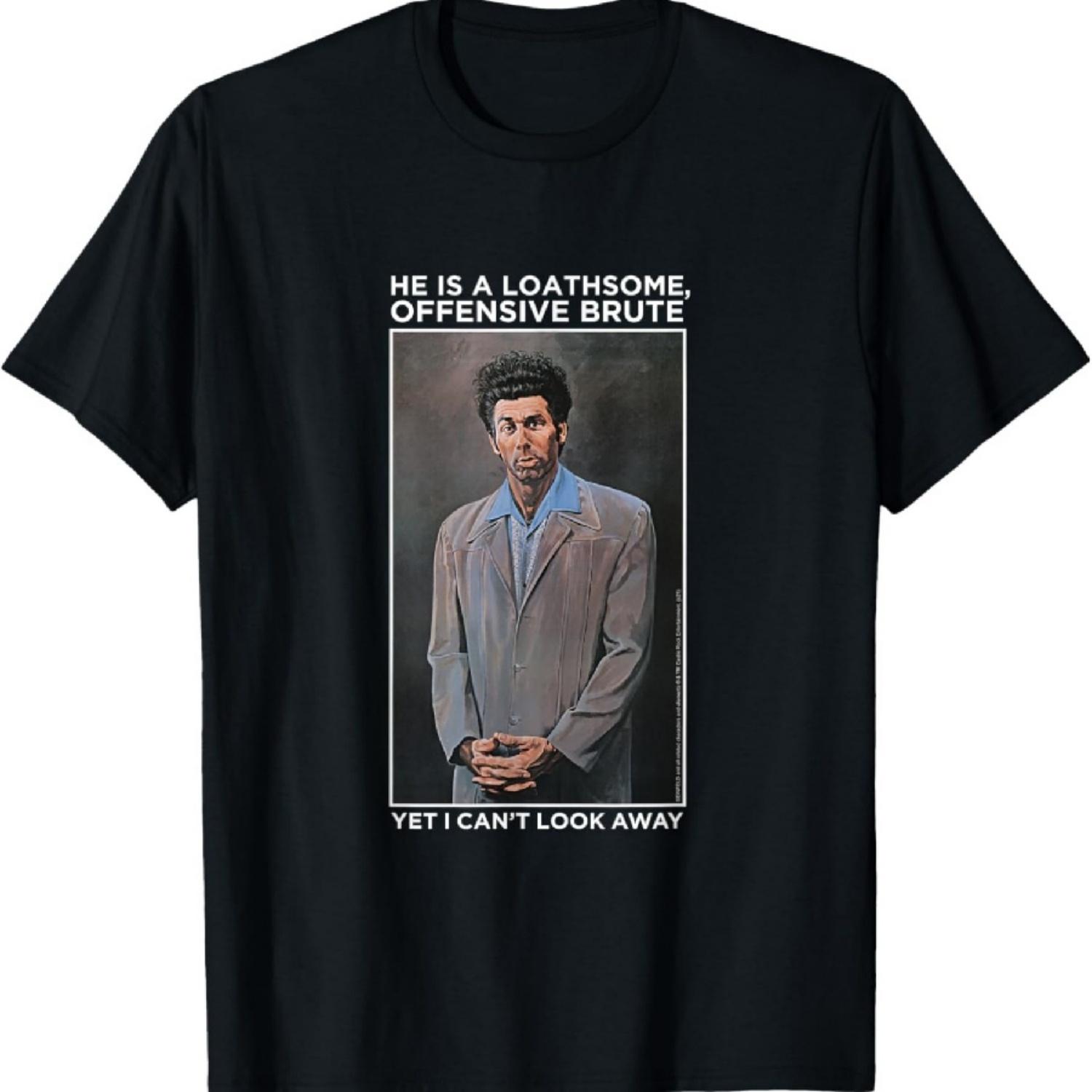 Футболка Seinfeld Kramer Offensive Brute S чёрный
