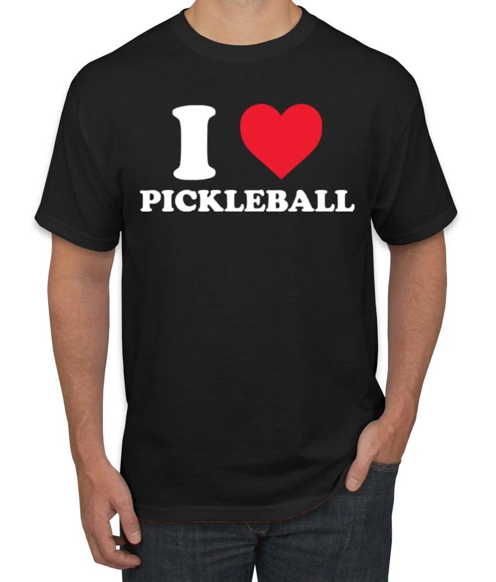 I Heart Pickleball Classic I Love Pickle Ball Sports Men s T- Shirt L