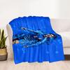 Brazilian Football Player Celebration Blanket Ultra-Soft Great for Office Chair Chair Office Four Seasons Universal Modern Style