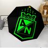 Atletico Nacional Fashionable Automatic Opening/Closing Folding Umbrella. Portable and Foldable, Ideal for Gift, Travel, and Daily Use.