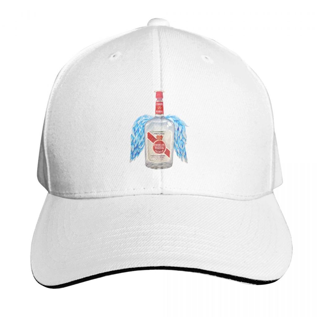 Crown Russe Angel Baseball Cap Fishing Hat Snap Back Hat Sports Cap Golf Cap Baseball Unisex Womens