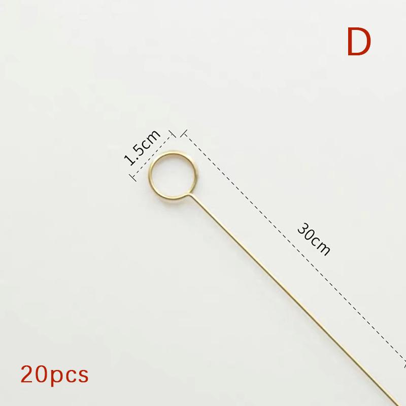 10/20pcs Art Card Holder Metal Postcard Clip Flower Shop Special Card Gold-plated Flower For Party Decoration