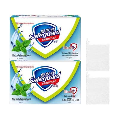 Safeguard Mint Ice Erfrischende Seife 2er-Pack mit Schäumnetzen