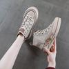 Retro handmade first-layer cowhide zipper high-top little white shoes women's 2025 new spring and autumn versatile leather casual board shoes