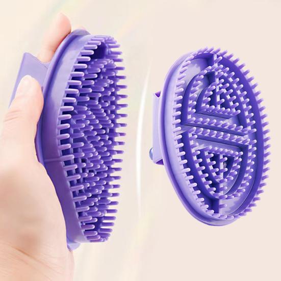 1/2Pcs Massage Brush Deep Tissue Stimulation Ergonomic Design Spa Massage Brush Overall Relaxation Tool