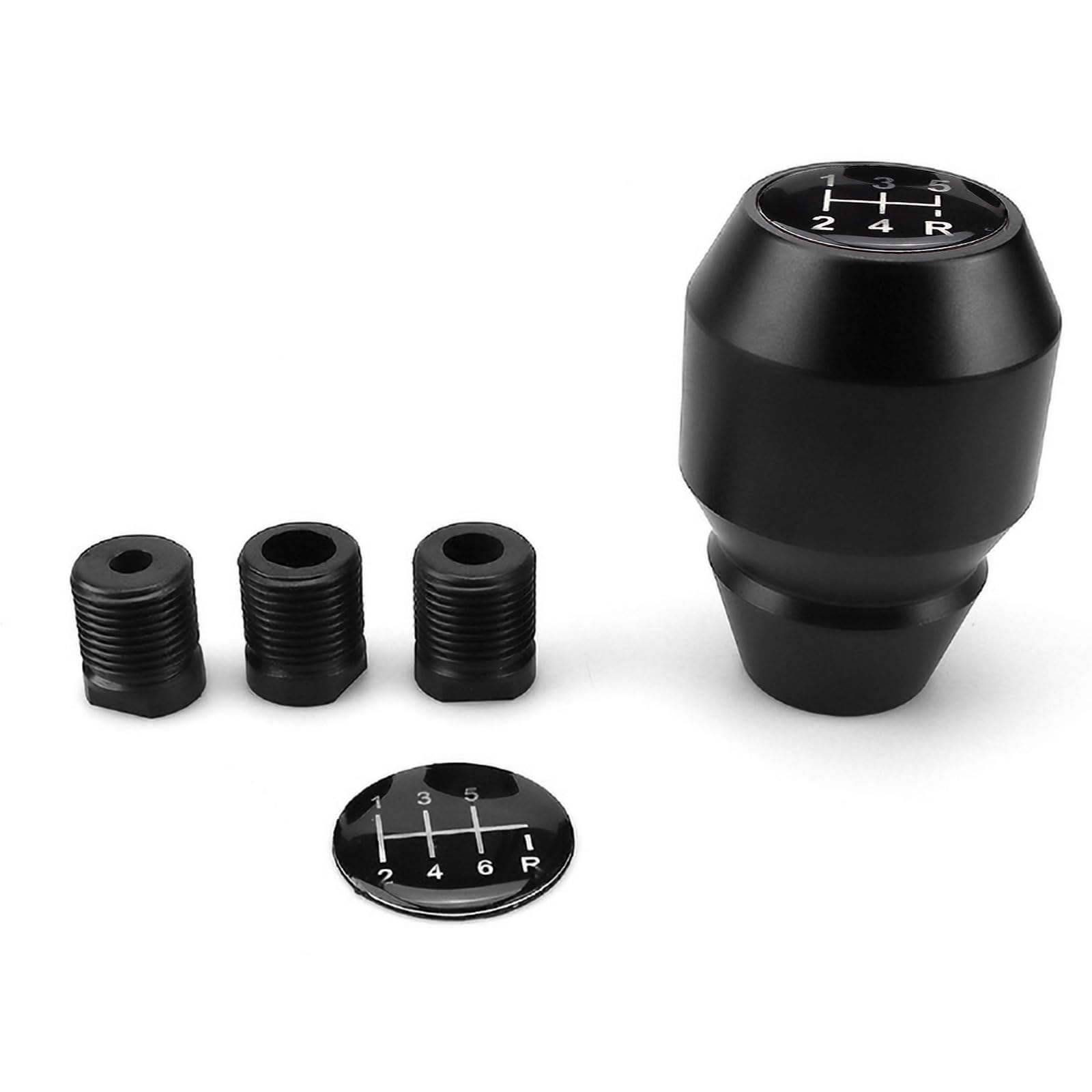 

Archnote M8 M10 M12 Shift Knob, Aluminum, 5-Speed, 6-Speed, Universal Conversion Adapter Included, For чёрный