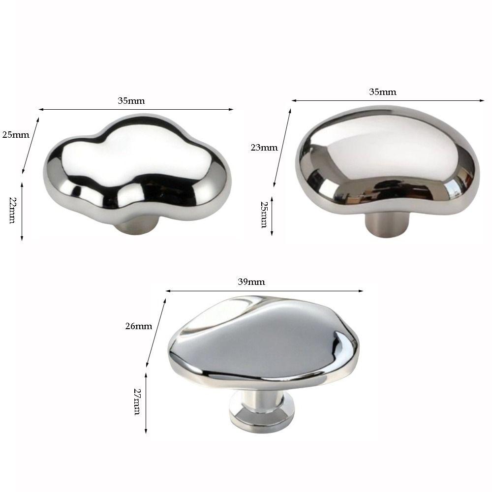 Solid Vintage Furniture Handles Nordic Style Alloy Wardrobe Handles Single Hole Dresser Hardware