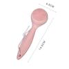 Waterproof Silicone Long Handle Brush Exfoliating Silicone Long Handle Cleansing Brush  Face Care